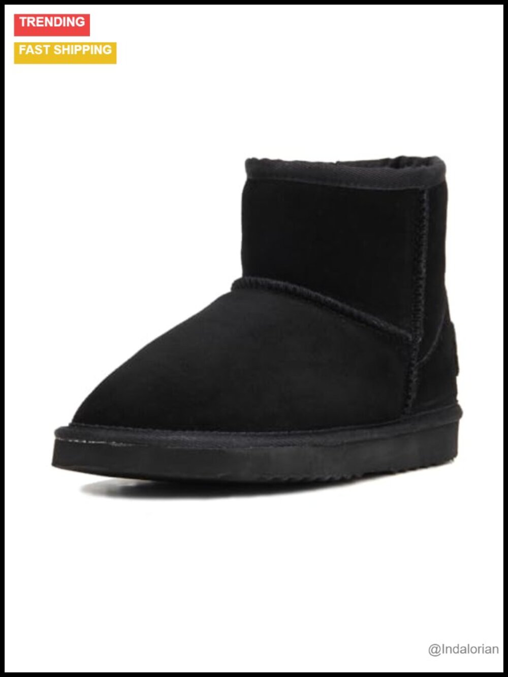 Classic Winter Snow Boots Fur Lined EVA Outsole Indoor Outdoor